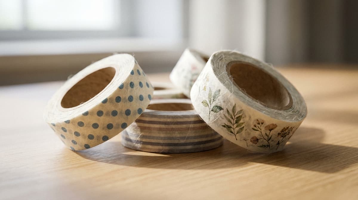 Washi tape : ce que c’est et comment bien l’utiliser