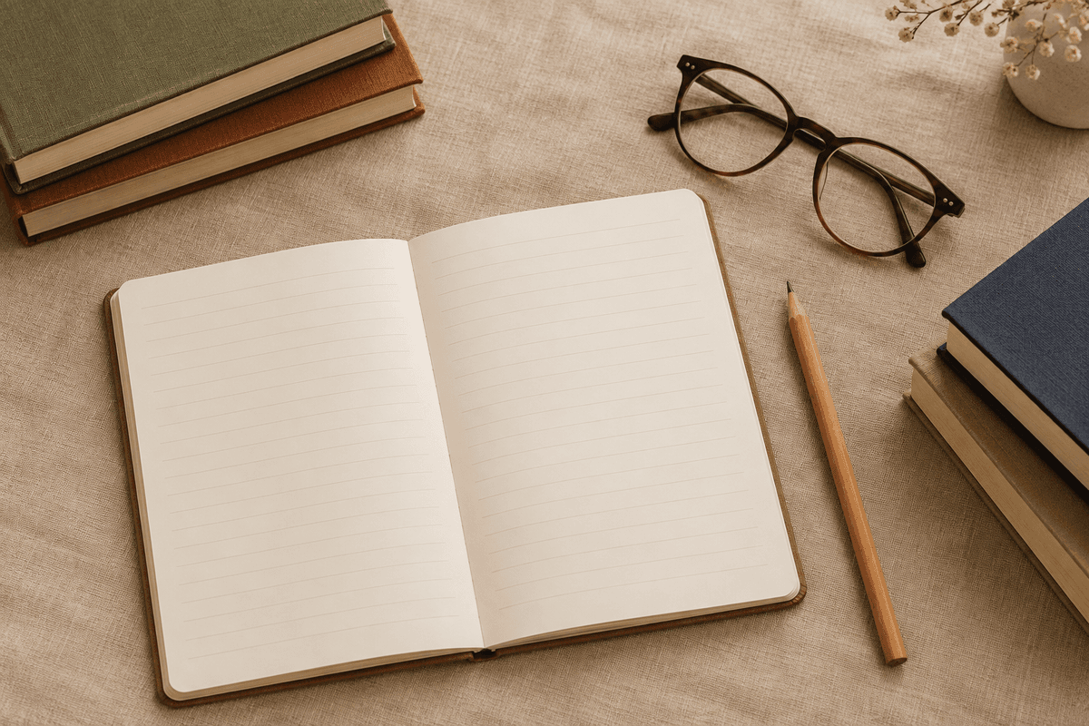 Matériel de base pour tenir un carnet de lecture