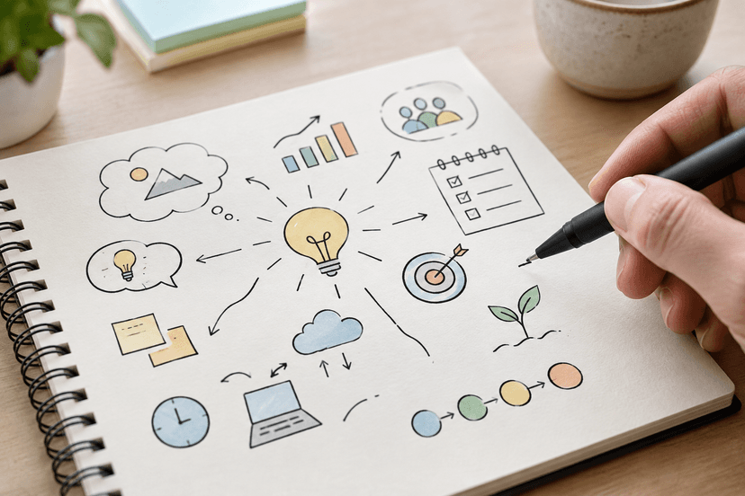 Sketchnote : prendre des notes visuelles sans savoir dessiner