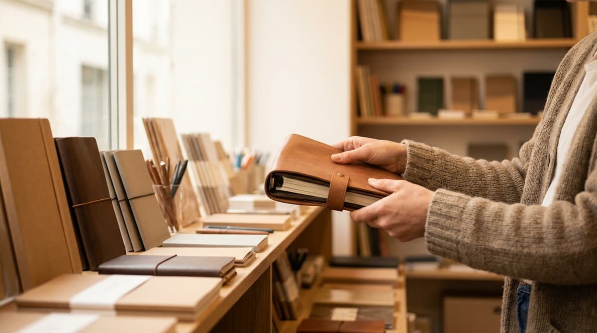 Illustration d’achat en France : sélection en magasin.