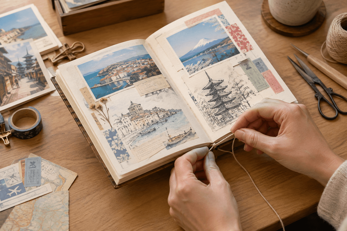 Finaliser son carnet une fois le voyage terminé